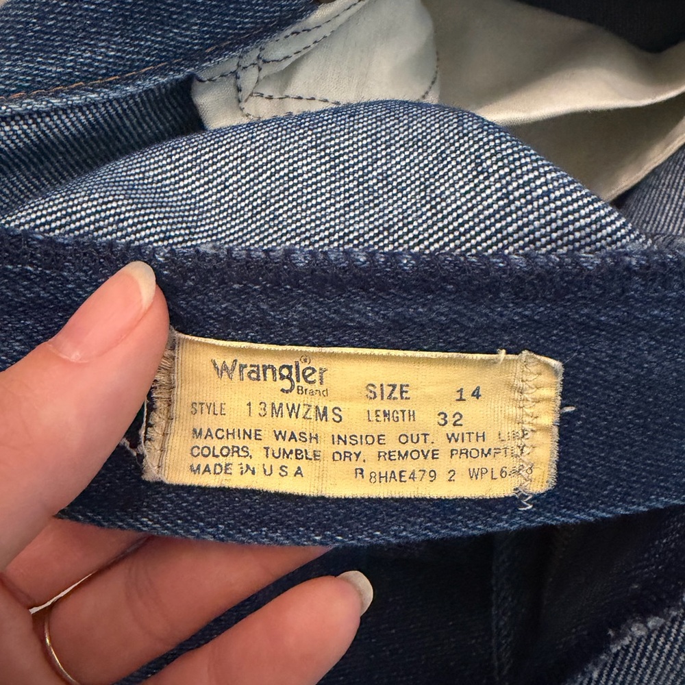 Vintage Wrangler jeans with stretch! - Picture 9 of 9